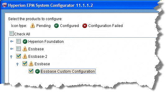 Oracle EPM Configurator